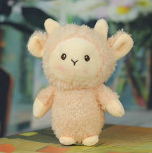 Giocattoli <span class=keywords><strong>Megan</strong></span> Cartoon Claw Machine, Portachiavi in peluche a forma di pecorella, Simpatico agnello di peluche, Bambola in cotone morbido, Regalo in peluche per bambine - Product Image 6
