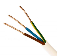 Cable de Silicona con Estándar Europeo VDE H03VVH2-F H03VV-F H05VV-F H05V-K H07V-K H05RN-F H07RN-F H05S-K, Cable de Alimentación VDE