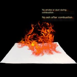 Vente en gros <span class=keywords><strong>de</strong></span> <span class=keywords><strong>papier</strong></span> feu magique Flamme sans cendres Consommables Accessoires <span class=keywords><strong>de</strong></span> <span class=keywords><strong>magie</strong></span> pour spectacles - Product Image 6