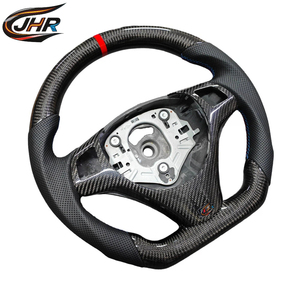 <span class=keywords><strong>Volant</strong></span> sport en cuir et fibre de carbone <span class=keywords><strong>pour</strong></span> E90 Série 3, ajustement OEM, personnalisation disponible - Product Image 3