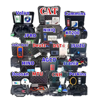 Kit de Diagnóstico para Excavadora Inline 7 5572620 5299899, Herramienta de Prueba de Inyectores, Escáner de Fallas de Motor, Herramienta para Camiones de 24V, Apta para Cummins
