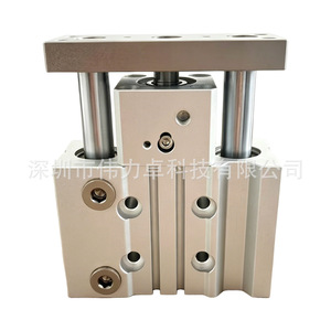 Airtac Three Axis Cylinder WCL25-30-S Pneumatic Aluminum Guide Rod Series Cylinder - Product Image 4
