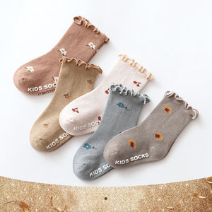 210610XL23 garçon fille enfant en bas âge infantile animal bas côtelé enfant bottes enfants bebek corap nouveau-né bébé anti-dérapant chaussettes - Product Image 1