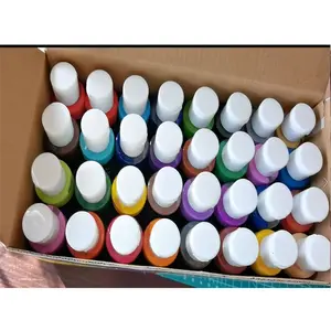 OEM Service 32 Colors Acrylic Paint Artist Colors Paint Brushes For Acrylic Painting