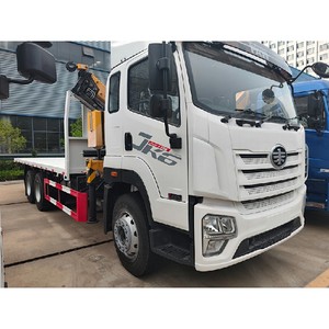 Châssis FAW 6x4 avec grue à flèche articulée en option, capacité allant de 12 à 35 tonnes - Product Image 1