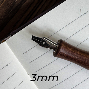 Stylo en métal avec manche en bois, acier non corrosif, pointe acérée, bord dur, <span class=keywords><strong>Qalam</strong></span> utilisé pour la calligraphie anglaise, arabe, islamique, ourdou - Product Image 5