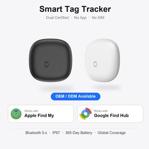 Localizador Inteligente Compatible con Apple Find My y Google Find Hub, Certificado IP67, Batería de 365 Días, Sin Aplicación, Sin <span class=keywords><strong>SIM</strong></span>, Sin Suscripción - Product Image 1