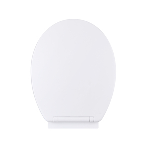 Asiento de Inodoro <span class=keywords><strong>Universal</strong></span> de Repuesto con Cierre Suave de PP, <span class=keywords><strong>Tapa</strong></span> de Plástico para <span class=keywords><strong>WC</strong></span> con Bisagras Redondas Ajustables de Acero Inoxidable, Compatible con la Mayoría de los Inodoros - Product Image 4