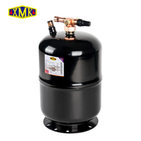 5/8 3/8 1/2 XMK Refrigeración Vertical Receptor de líquido 10L Tanque receptor de líquido 1L-14L
