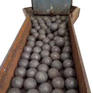 A venda quente 60mm 80mm 100mm 120mm personalizou tamanhos moendo bolas de aço para o mercado ultramarino