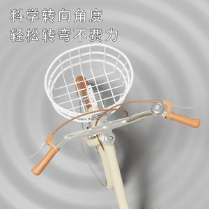 Vélo de ville pour femme Fshenix, 20 pouces, léger, avec panier, pour la conduite urbaine - Product Image 4