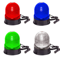 Flexible Pole Mounted Emergency Beacon 14.4W High Power Large Amber Rooftop Agricultural Harvester Safety Signal Flash Light