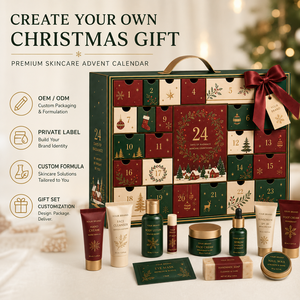 Set de Regalo Premium para la Cuenta Regresiva de Navidad 2026, Colección de Cuidado de la Piel Personalizada ODM, Calendario de Adviento de Belleza con 24 Días de Productos para el Cuidado de la Piel, Regalo de Navidad - Product Image 6