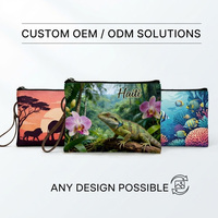 Porte-monnaie en cuir pour homme, souvenir touristique d'Haïti, personnalisé avec logo, couleurs et designs sur mesure, style professionnel, vente en gros