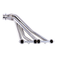 Collecteurs d'échappement longs exclusifs transfrontaliers en acier inoxydable pour Chevrolet Corvette C2 C3 V8 305 327 350 (1963-1982)