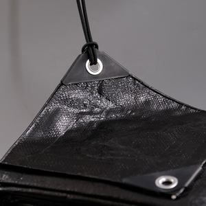 <span class=keywords><strong>Bâche</strong></span> extérieure <span class=keywords><strong>épaisse</strong></span> enduite tissée imperméable de PE de tente de polyester du noir 100% - Product Image 2