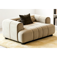 Canapé de bureau modulaire de luxe moderne de style italien, 100 % cuir, écologique, pour hôtel, école, bureau - Vente chaude