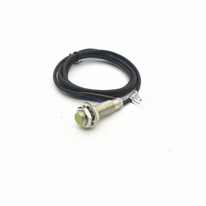 Capteur de Proximité Inductif M12, Interrupteur Métallique de Type Encastré, Détection 2mm, PNP NPN NO NC, 3/4 Fils, Neuf Original Industriel - Product Image 1