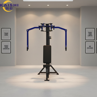 Machine de musculation double fonction pour pec fly et développement des deltoides arrière, équipement professionnel de fitness pour la poitrine et le dos