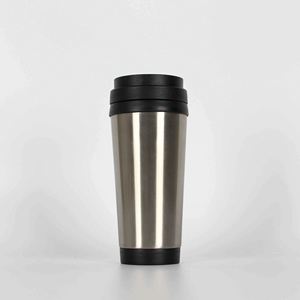 Modern Design Travel Mugsvacuum Insulated Tumblerstravel Friendly Cupsfactory Direct Wholesalestainless Steel <b>Plastic</b> - Product Image 2