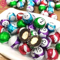 Bonbons en forme de pièces d'or, de pastèque et de ballon de football, en chocolat avec confiture, en gros directement de l'usine OEM, en provenance de Chine