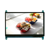 7-Zoll IPS USB Touchscreen LCD Open-Frame-Monitor mit LED-Hintergrundbeleuchtung, 1024*600 Auflösung, 16:9 Breitbild, HDR, 60Hz Bildwiederholrate