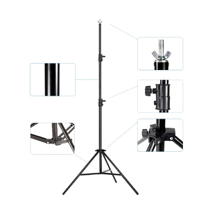 Soporte de Fondo Resistente FOSOTO F-263 de Alta Calidad de 2.6*3m, Kit de Sistema de Soporte de Fondo <span class=keywords><strong>para</strong></span> Fotografía de Estudio Fotográfico - Product Image 6