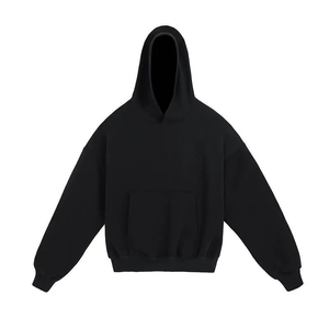 Sudadera con Capucha de Alta Calidad para Hombre, Corte Ajustado, 100% Algodón, Sudadera Deportiva Informal con Forro Polar, Sudadera Larga y Corta para Hombre - Product Image 4