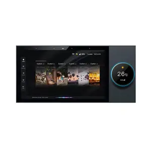 2024 Built-in Alexa Voice Control Tuya Smart Home Zigbee Wifi BLE Gateway Smart Life 7 Inch Touch Screen