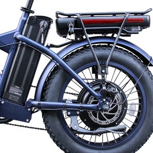 Vélo électrique pliable de montagne à longue portée à double batterie 20 pouces 48v 1000w à vente chaude - Product Image 2