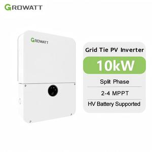 Onduleurs photovoltaïques Growatt 10 kW (10kW) 10000W IP65 prêts pour batterie, biphasés, raccordés au réseau - Product Image 2