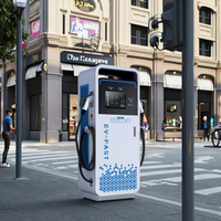 YLC 60KW-320KW véhicule électrique EV DC station de charge commerciale rapide GBT/CCS/CHAdemo DC pile de charge voiture électrique Ev charge