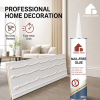 Adhésif liquide époxy haute résistance à base de solvant FeiDu'sHome pour la décoration intérieure, sans perçage, pour substrats multiples