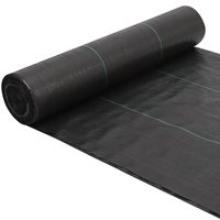 Tissu tissé en PP en gros, tissu de jardin, tissu paysager à haute protection UV, tapis anti-mauvaises herbes, couverture de sol pour la ferme