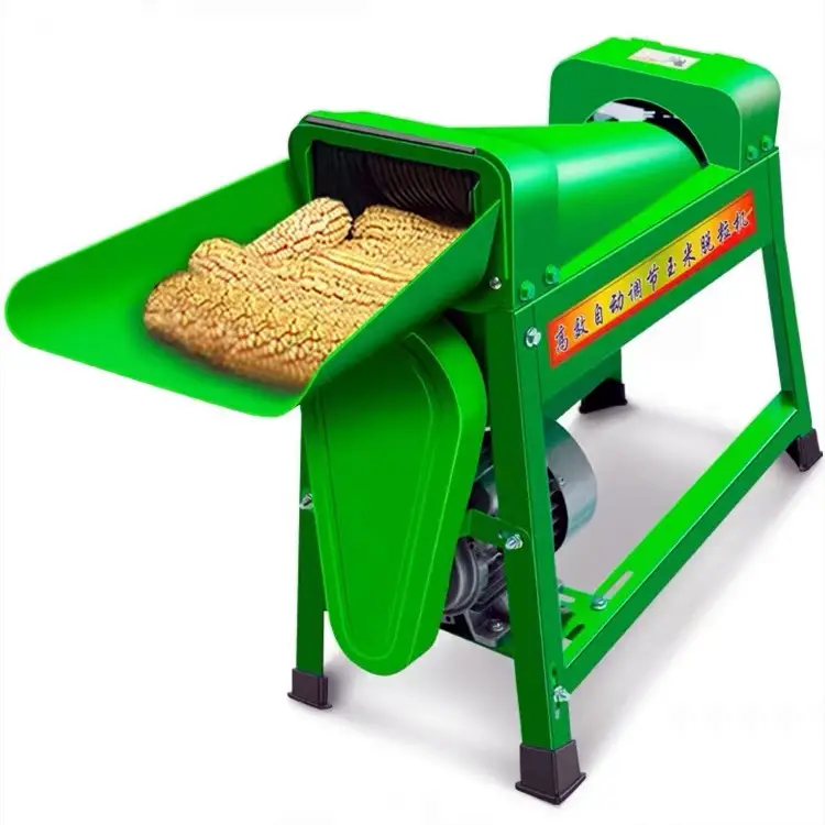 commercial fresh corn thresher machine hand automatic sweet corn peeler thresher