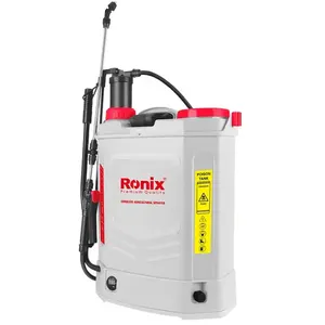 Ronix RH-6020 tại chỗ phun 20L xe tăng công suất 1 GPM 12-Volt 8AH pin-Powered Vườn cỏ lĩnh vực máy phun