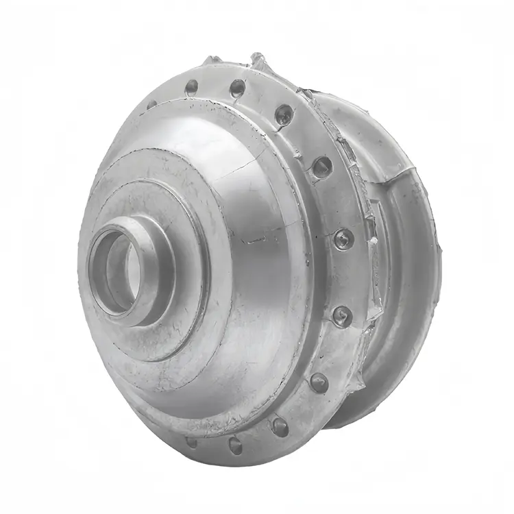 Hub mesin sepeda motor, layanan die casting hub roda depan sepeda motor aluminium