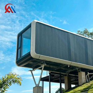 Moderna Capsula Abitativa Prefabbricata Stile Apple Pod con Soggiorno, Cabina Apple per Showroom - Product Image 1