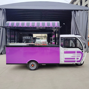 2025 Pizza Truck Europe Sale Juice Cart Electric <strong>Food</strong> Tricycle Gelato <strong>Food</strong> Carts Hot Dog <strong>Stand</strong> Ice Cream Truck - Product Image 3