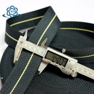 [Blue] Fire Resistant Aramid <b>Webbing</b> 44mm Width Heat Resistant For Safety Equipment - Product Image 1