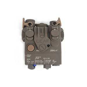 WADSN DBAL- WDX039 - Viseur à point rouge tactique avec batterie CR123A - 150g - Léger - Nylon plastique BK/DE - Accessoire de chasse - Product Image 4