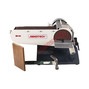 <span class=keywords><strong>Ponceuse</strong></span> à bande et à disque <span class=keywords><strong>multifonction</strong></span> robuste 1100W BS75 pour usage industriel - Product Image 4