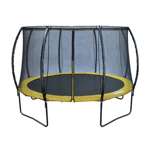 Funjump – <span class=keywords><strong>Trampoline</strong></span> d'extérieur pour enfant en bas âge, poteau incurvé personnalisé, Style renforcé, avec certificat GS, 10 pieds, 12 pieds, 14 pieds - Product Image 6