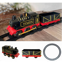 Offre Spéciale : Train Électrique de Noël pour Enfants – Jouet de Voiture en Plastique Fonctionnant sur Piles avec Rails de Chemin de Fer et Jouets de Piste pour la Maison