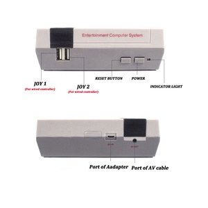 <span class=keywords><strong>Consola</strong></span> <span class=keywords><strong>Retro</strong></span> de 8 Bits con 630 Juegos Integrados, <span class=keywords><strong>Mini</strong></span> <span class=keywords><strong>Consola</strong></span> de Juegos, Control Inalámbrico, Salida AV, Compatible con Japón, Videojuego Portátil - Product Image 6