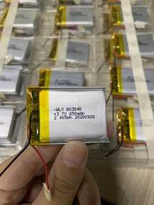 מכירה לוהטת קטן lipo סוללה 603040 ליתיום פולימר 063040 600mah <span class=keywords><strong>3.7v</strong></span> ליתיום יון סוללה עבור מכשירים קטנים - Product Image 5