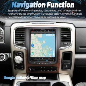 Pantalla IPS Android de 128 GB para Automóvil, para Dodge RAM 1500 2017 2011, Reproductor Multimedia Estéreo con Carplay, Radio Tesla, Reproductor de Video, GPS, Unidad Principal de Navegación - Product Image 2