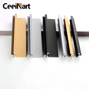 Manija para <span class=keywords><strong>madre</strong></span> e hijo, manijas dobles, estilo minimalista, aleación <span class=keywords><strong>de</strong></span> aluminio para gabinete, cajón, gabinete, cocina, dormitorio - Product Image 2