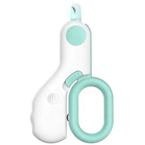 Coupe-ongles pour animaux de compagnie en acier inoxydable avec lumière LED, tendance, vente en gros, pour toilettage et nettoyage - Product Image 3