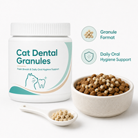 Jinmao Cat Grain-Free Dental Granules Vegetable Glycerin Zinc Glycinate Penyerapan Cepat Aman Napas Segar Kebersihan Mulut Harian